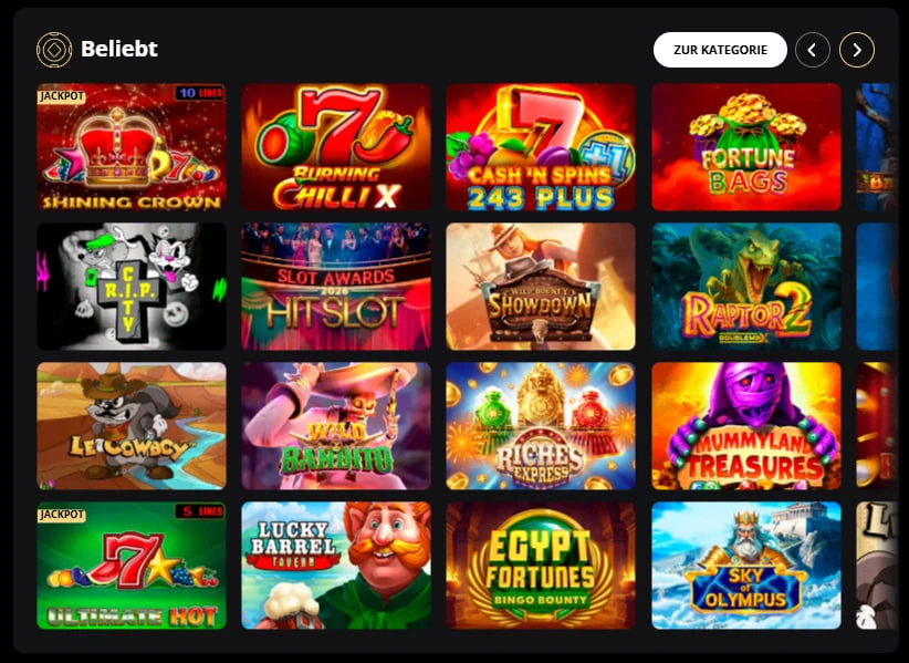 beliebte Spielautomaten lex casino